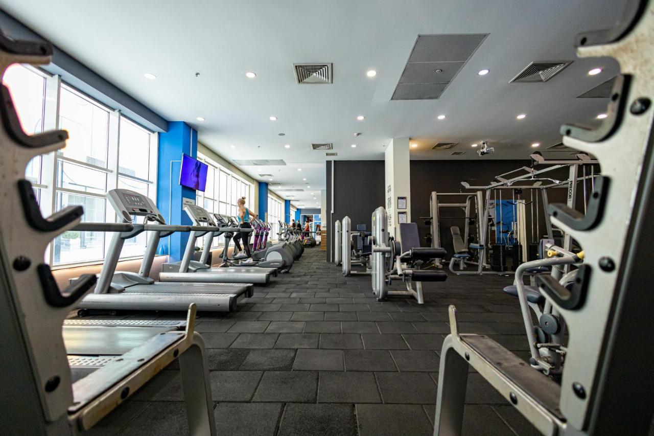 16th Floor Sky View With Pool And Fitness Apartament *